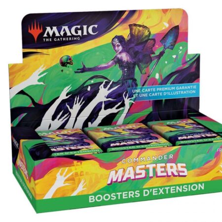 Magic the Gathering Commander Masters Boîte de 24 boosters extension Version française (VF)