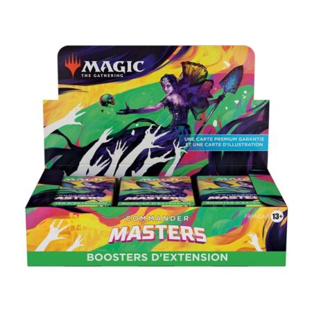 Magic the Gathering Commander Masters Boîte de 24 boosters extension Version française (VF)