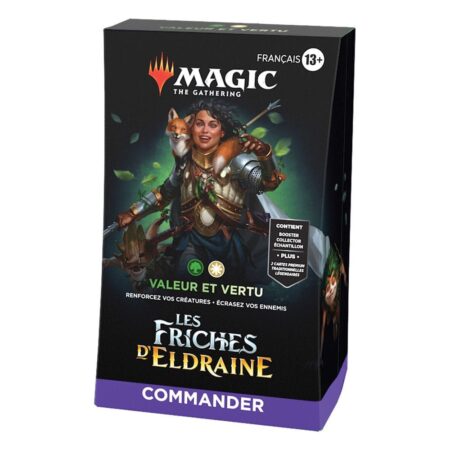 Magic the Gathering - Les friches d'Eldraine - Commander Valeur et vertu - Version française (VF)
