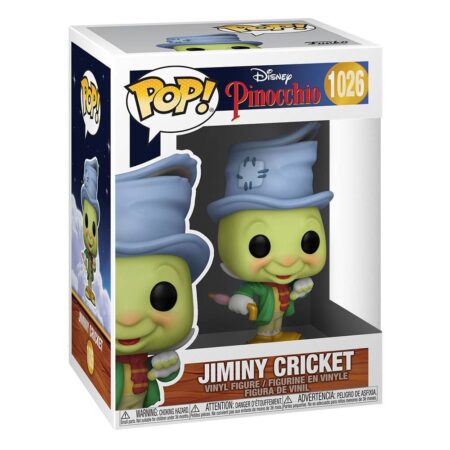 Street Jiminy N°1026 Pinocchio 80th Anniversary POP! Disney Vinyl Figurine 9 cm