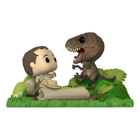 Muldoon Raptor Hunt - Jurassic Park POP! N°1204  Moment Vinyl figurine 9 cm