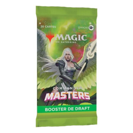 Magic the Gathering Commander Masters Booster Draft (20 cartes) Version française (VF)