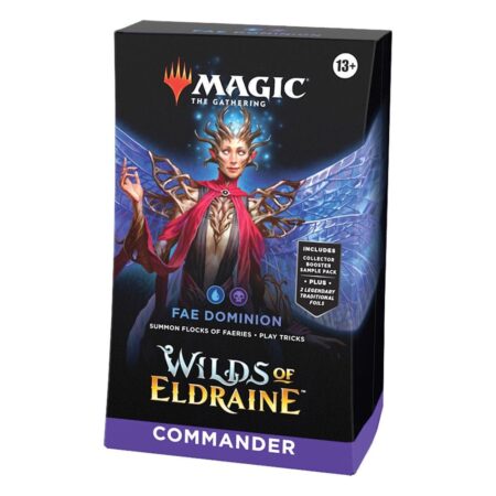 Magic the Gathering - Les friches d'Eldraine - Commander Fae dominion - Version anglaise (VO)
