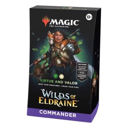 Magic the Gathering - Les friches d'Eldraine - Commander Virtue and valor - Version anglaise (VO)