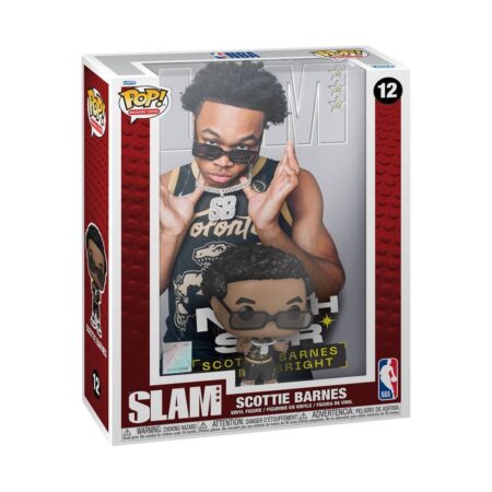 Scottie Barnes N°12 Cover Slam Pop! NBA Figurine 9cm
