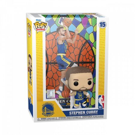 NBA Stephen Curry (Mosaic) N°15 Trading cards Pop! Figurine 9cm