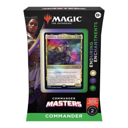 Magic the Gathering Commander Masters Deck Commander Enduring enchantments Version anglaise (VO)