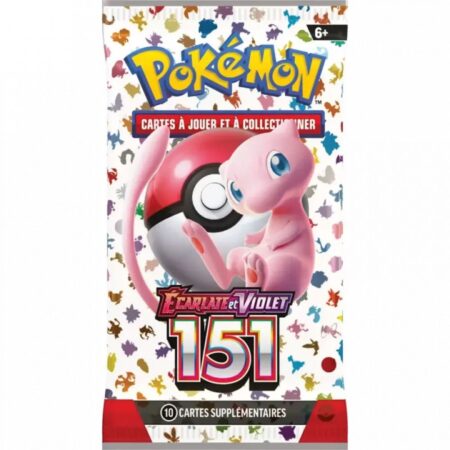 Pokémon Ecarlate et Violet EV3.5 : booster Pokémon 151 VF