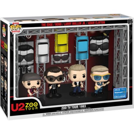 U2 Album - Zoo TV Tour 1993 N°05 POP! Vinyl 4 figurines 9 cm