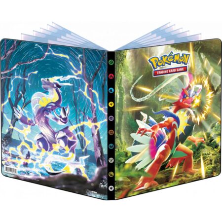Pokémon : Portfolio Nouveau Bloc Ecarlate et Violet EV01 A4- 252 cartes