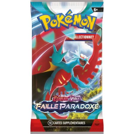 Booster Pokémon -  Faille paradoxe Ecarlate et Violet EV04 Version Française