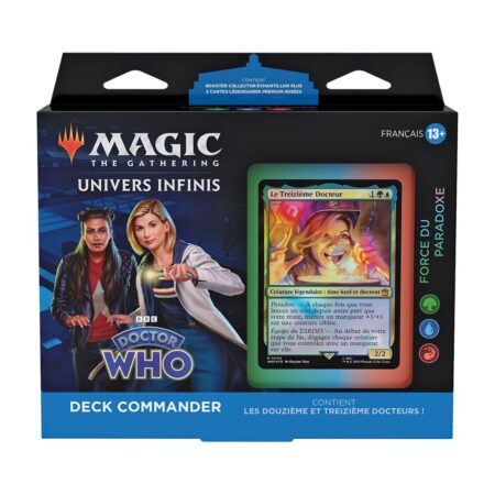 Magic the Gathering Univers Infinis : Doctor Who Deck Commander Force du Paradoxe VF