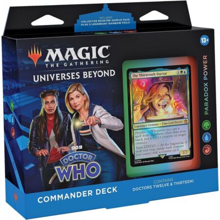 Magic the Gathering Universes Beyond: Doctor Who Deck Commander Paradox Power (English Version)