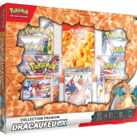 Pokémon : Coffret Premium Dracaufeu ex Novembre 2023 version française