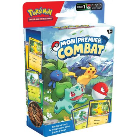 Pokémon : Deck de démarrage Pikachu et Bulbizarre - Mon premier combat VF