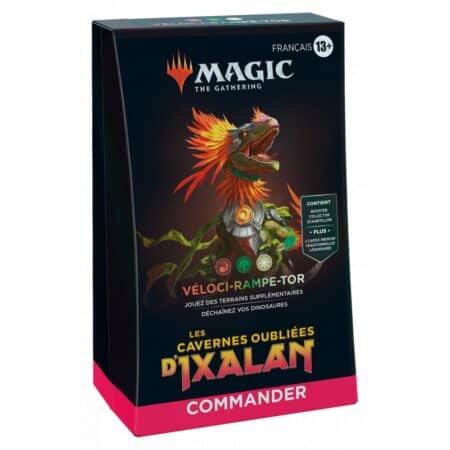 Magic the Gathering - Les Cavernes Oubliées D'Ixalan - Commander Véloci-Rampe-Tor - Version française (VF)