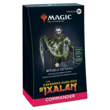 Magic the Gathering - Les Cavernes Oubliées D'Ixalan - Commander Rituels de sang - Version Française (VF)