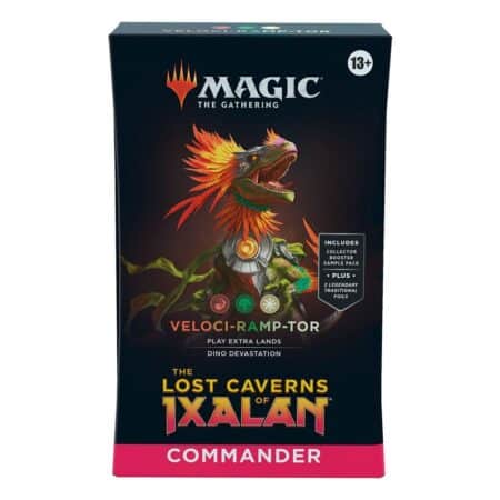 Magic the Gathering - The Lost Caverns/Les Cavernes Oubliées D'Ixalan - Commander Veloci-Rampe-Tor - Version anglaise (VO)
