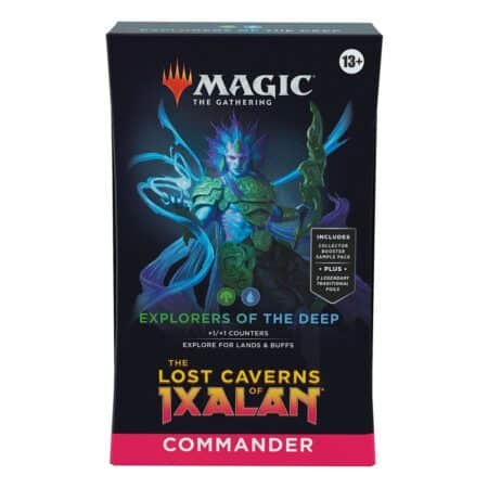 Magic the Gathering -  The Lost caverns/Les Cavernes Oubliées D'Ixalan - Commander Explorers of the deep  Version anglaise (VO)