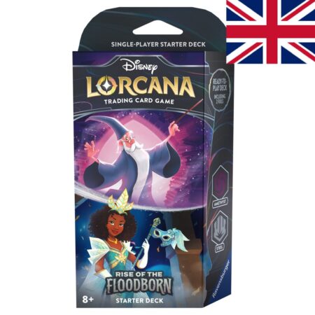 Disney Lorcana Deck Floodborn Chapter two Merlin & Tiana - Amethyste et Acier - Version anglaise (EN)