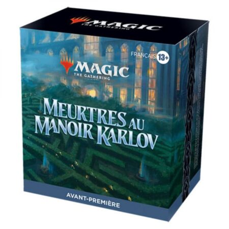 Pack d'avant-première Meurtres au Manoir Karlov Magic The Gathering VF (Français)