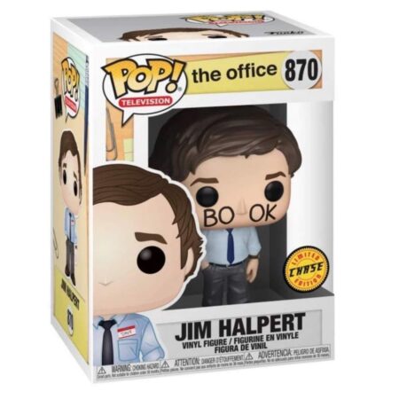 Jim Halpert N°870 Chase Rare POP! TV The Office US Figurine 9 cm