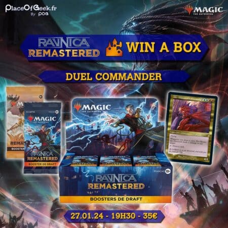 Tournois Magic The Gathering - Ravnica Remastered - Duel Commander : Win A Box