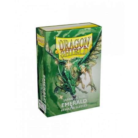 Dragon Shield Matte Emerald 60 pochettes Format Japonais