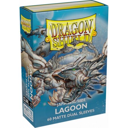 Dragon Shield Dual Matte Lagoon Saras 60 pochettes Format Japonais