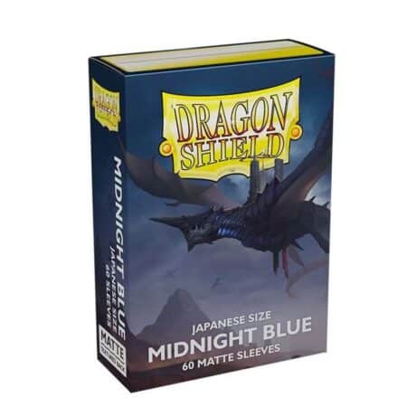 Dragon Shield Matte Midnight Blue 60 pochettes Format Japonais