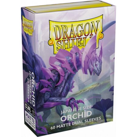 Dragon Shield Dual Matte Orchid Emme 60 pochettes Format Japonais