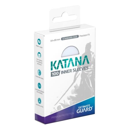 Katana Inner Sleeves taille standard Transparent 100 pochettes