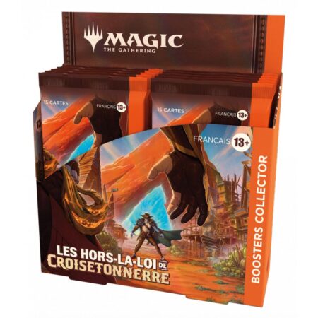 Magic The Gathering Les Hors-la-loi de Croisetonnerre  Boîte de 12 Boosters Collector VF (Français)