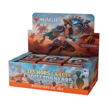 Magic The Gathering Les Hors-la-loi de Croisetonnerre Boîte de 36 Boosters de jeu VF (Français)