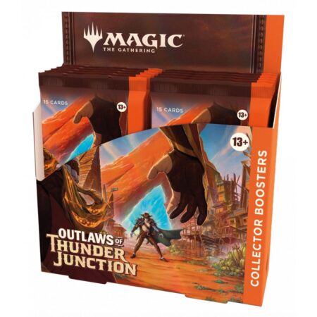 Magic The Gathering Les Hors-la-loi de Croisetonnerre / Outlaws of Thunder Junction Boîte de 12 Boosters Collector VO (Anglais)