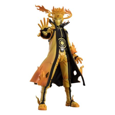 Naruto figurine S.H. Figuarts Naruto Uzumaki (Kurama Link Mode) - Courageous Strength That Binds - 15 cm