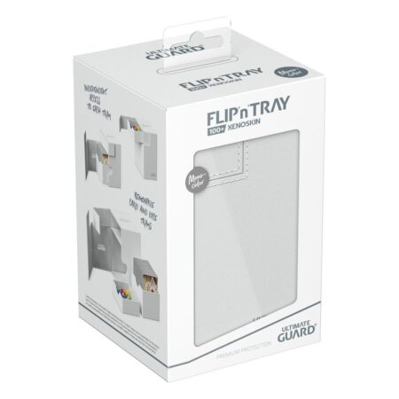 Ultimate Guard Flip`n`Tray 100+ XenoSkin Monocolor Blanc
