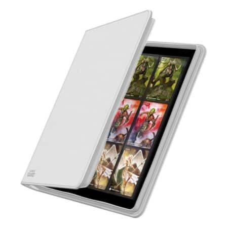 Ultimate Guard Zipfolio 480 - 24-Pocket XenoSkin (Quadrow) - Blanc