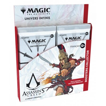 Magic The Gathering Universe Beyond : Assassin's Creed Boites de 12 Boosters Collector VF (Français) - PRÉCOMMANDE