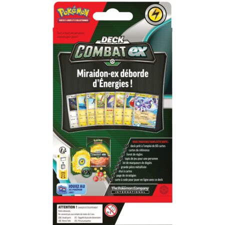 Pokémon Deck Combat Ex - Miraidon Ex - Version française