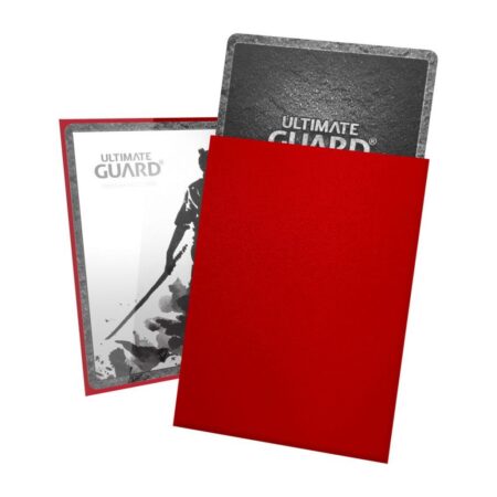 Ultimate Guard 100 pochettes Katana Sleeves taille standard Rouge